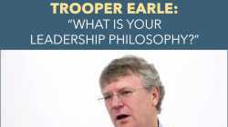 What is your leadership philosophy CAPTIONED